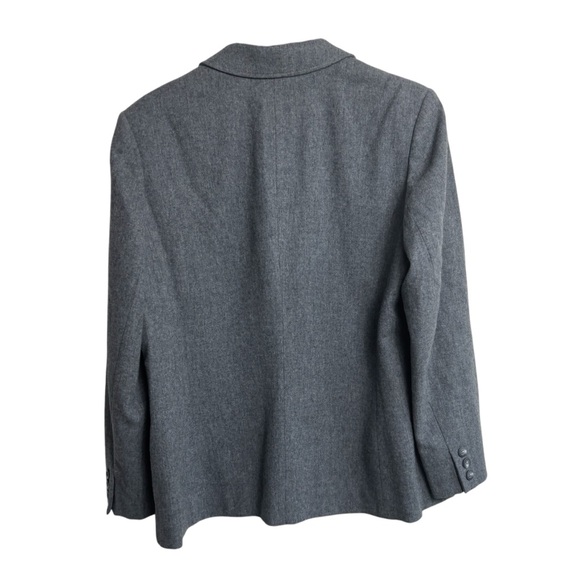 Pendleton Womens Vintage Virgin Wool Blazer Double Pockets Single Button Size 14 - Picture 5 of 5